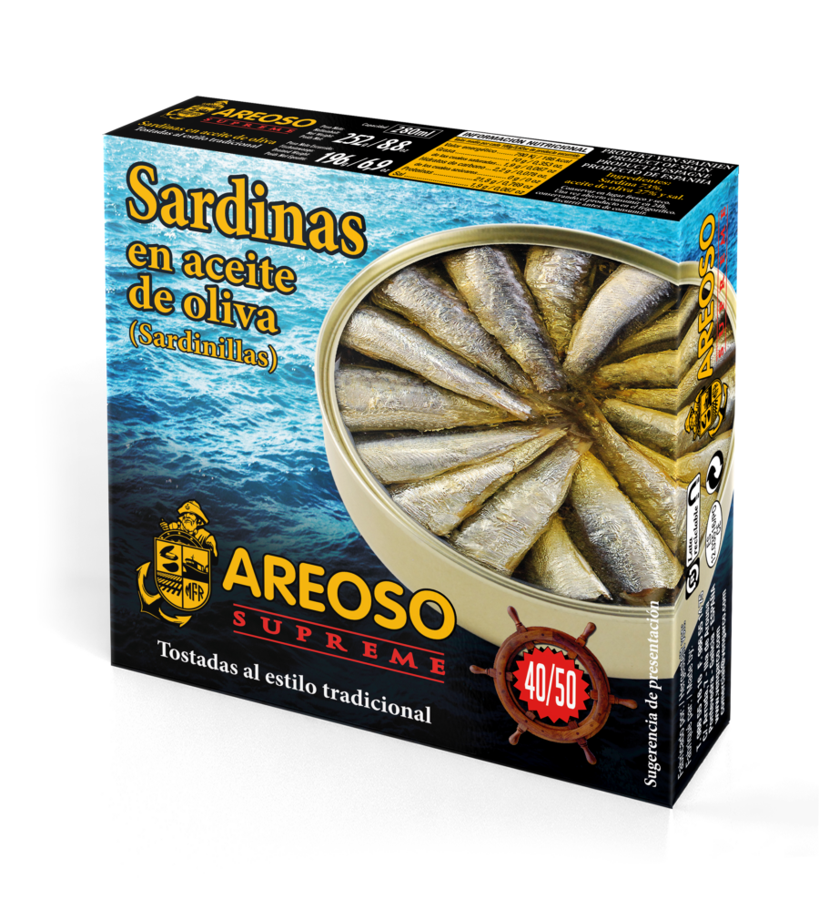 Sardinillas en aceite de Oliva RO_280