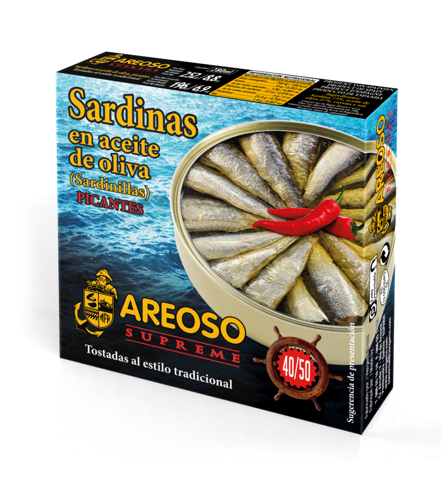 Sardinillas picantes en aceite de Oliva RO_280